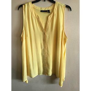 INC International Concepts Happy Yellow Blouse
